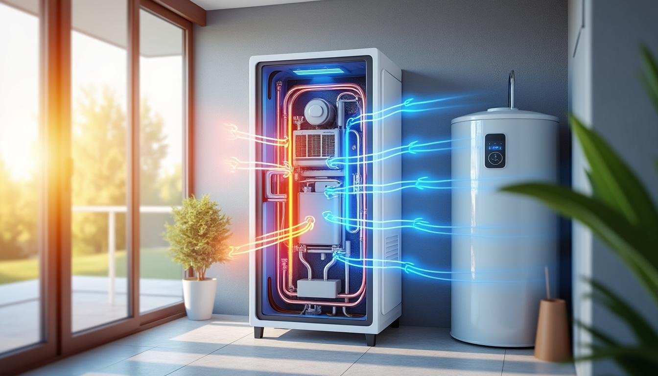 découvrez le fonctionnement du chauffe-eau thermodynamique, ses avantages écologiques et économiques, et pourquoi il est une solution idéale pour votre chauffage d'eau.