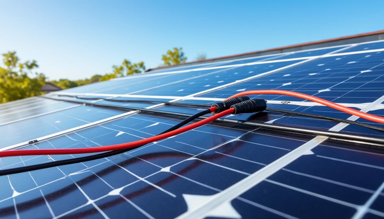 découvrez comment connecter des panneaux solaires en série pour optimiser la production d'énergie de votre installation solaire et améliorer son efficacité.