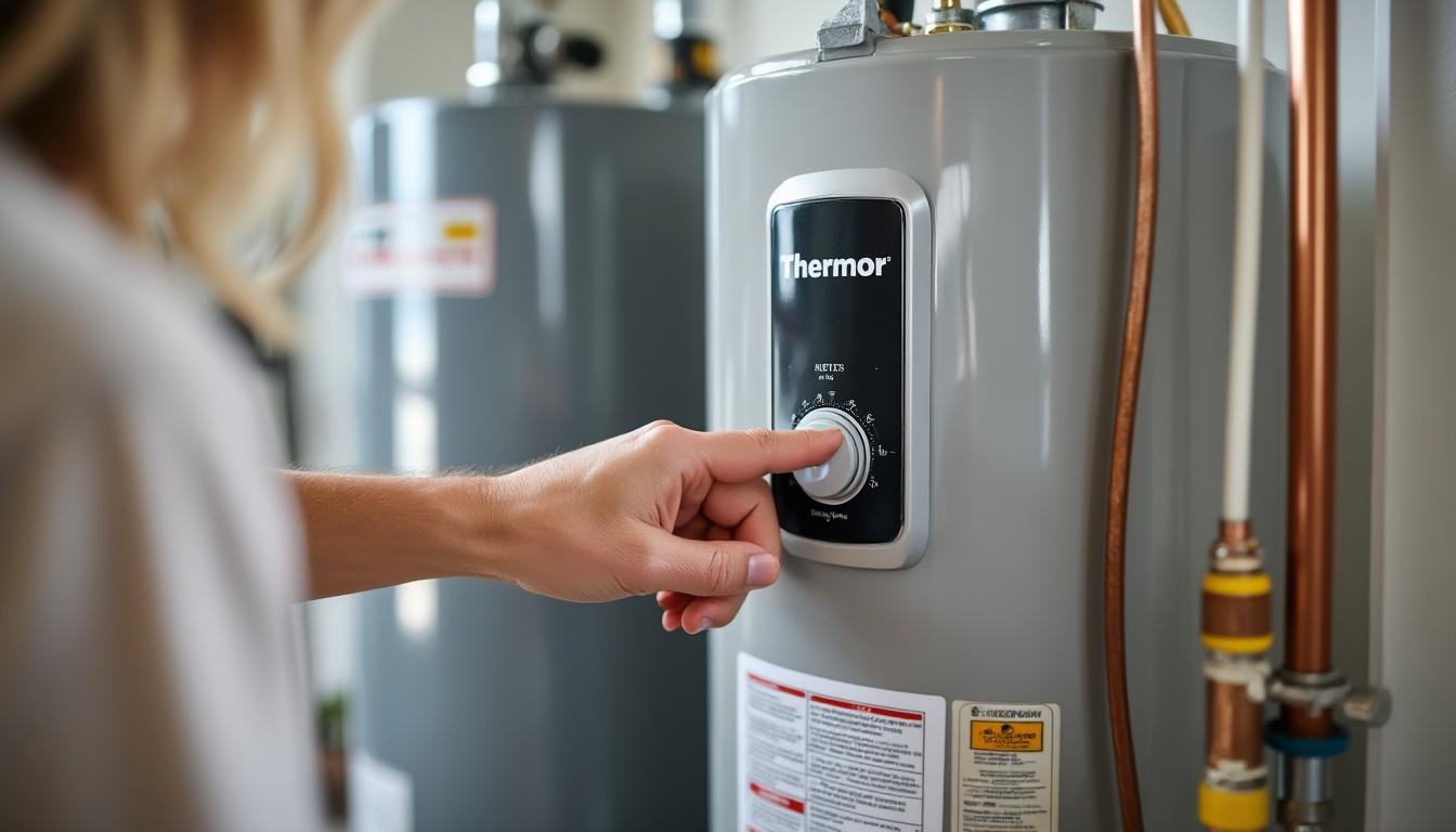 découvrez comment ajuster simplement le thermostat de votre chauffe-eau thermor de 1 à 5 pour un confort optimal et des économies d'énergie.