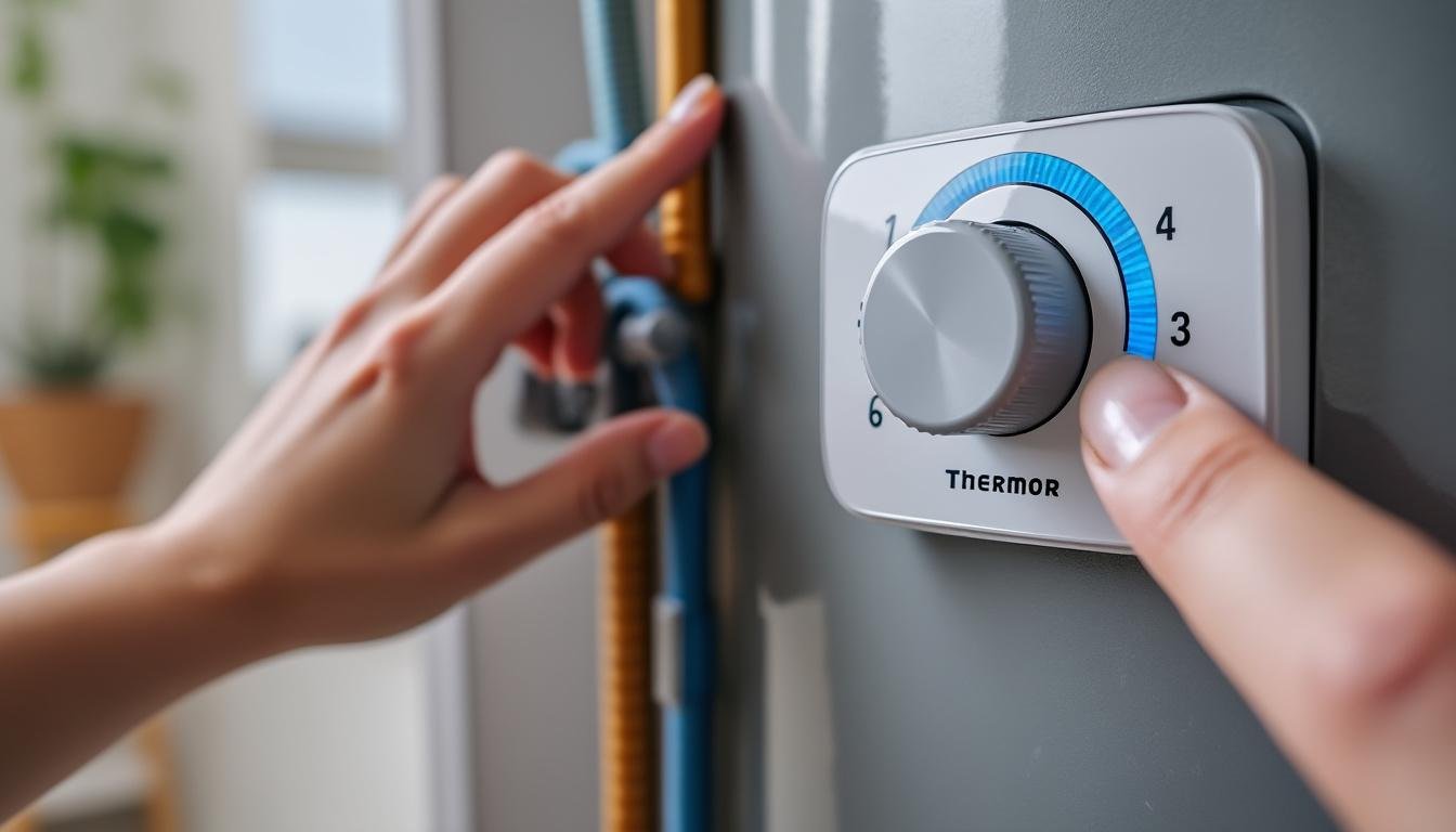 découvrez comment ajuster facilement le thermostat de votre chauffe-eau thermor de 1 à 5 pour une température idéale et un confort optimal.