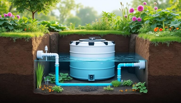 découvrez comment optimiser la récupération d'eau de pluie enterrée pour un jardin durable, en maximisant l'efficacité et la conservation des ressources naturelles.