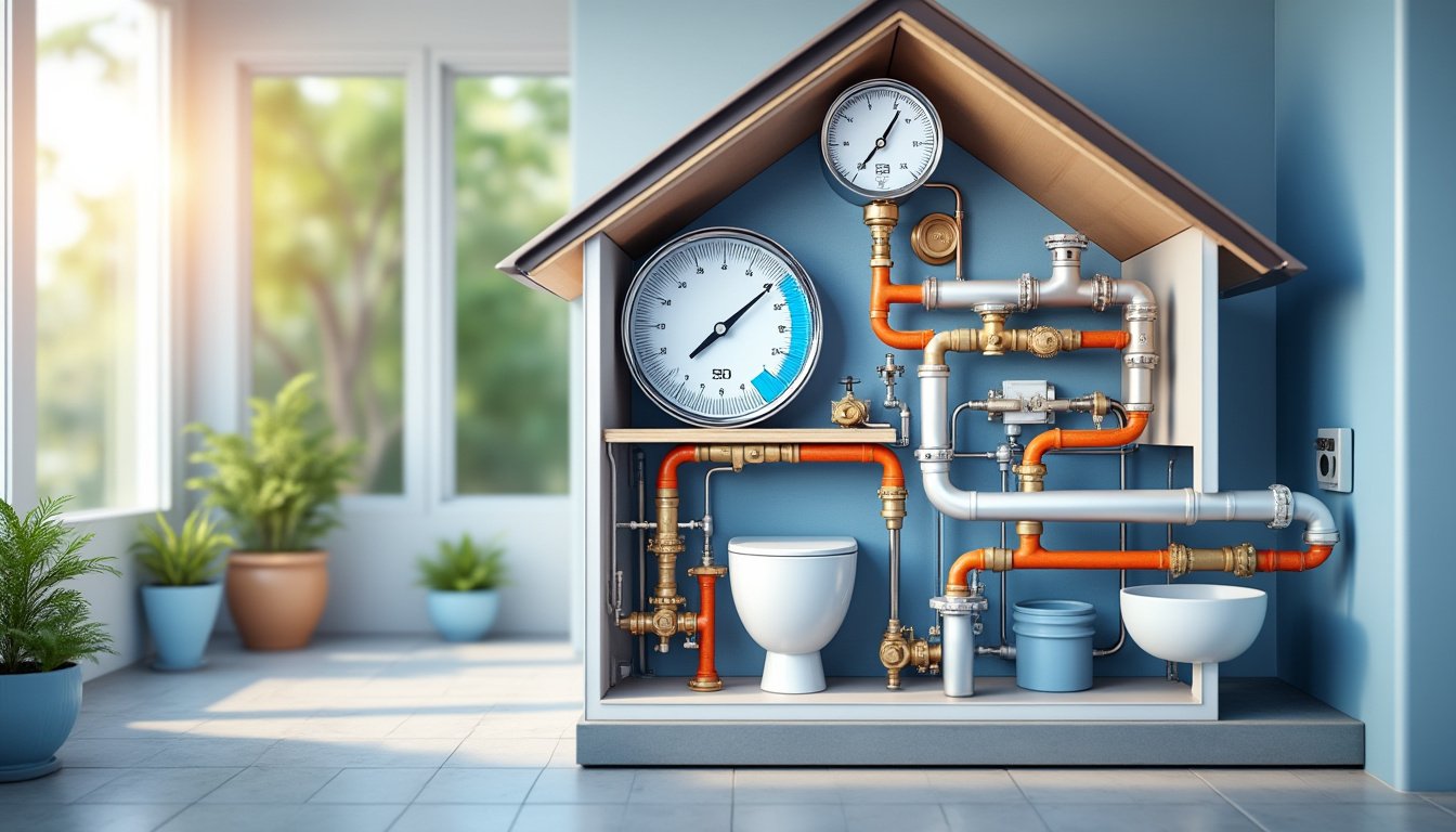 découvrez quelle est la pression d'eau idéale de 6 bars dans une maison pour assurer un débit optimal et protéger votre plomberie.
