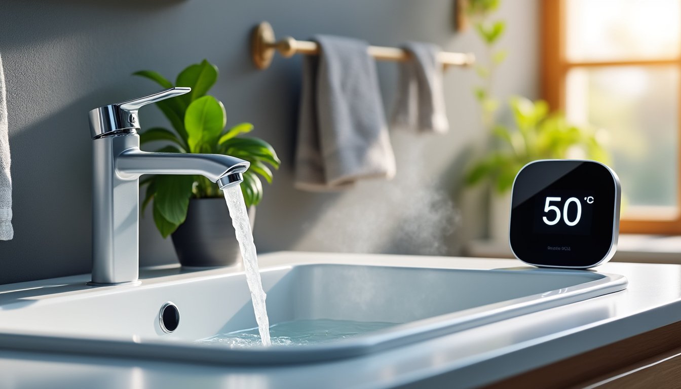découvrez la température idéale de l'eau chaude dans une maison pour un confort optimal et une consommation énergétique maîtrisée.