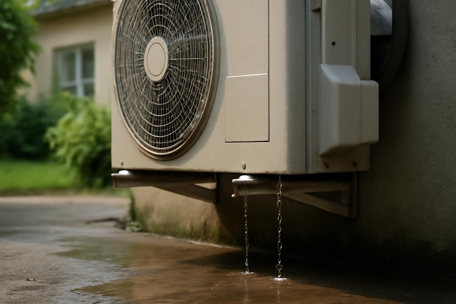 découvrez pourquoi de l'eau coule sous l'unité extérieure de votre climatisation et apprenez les gestes simples à adopter pour résoudre ce problème efficacement.