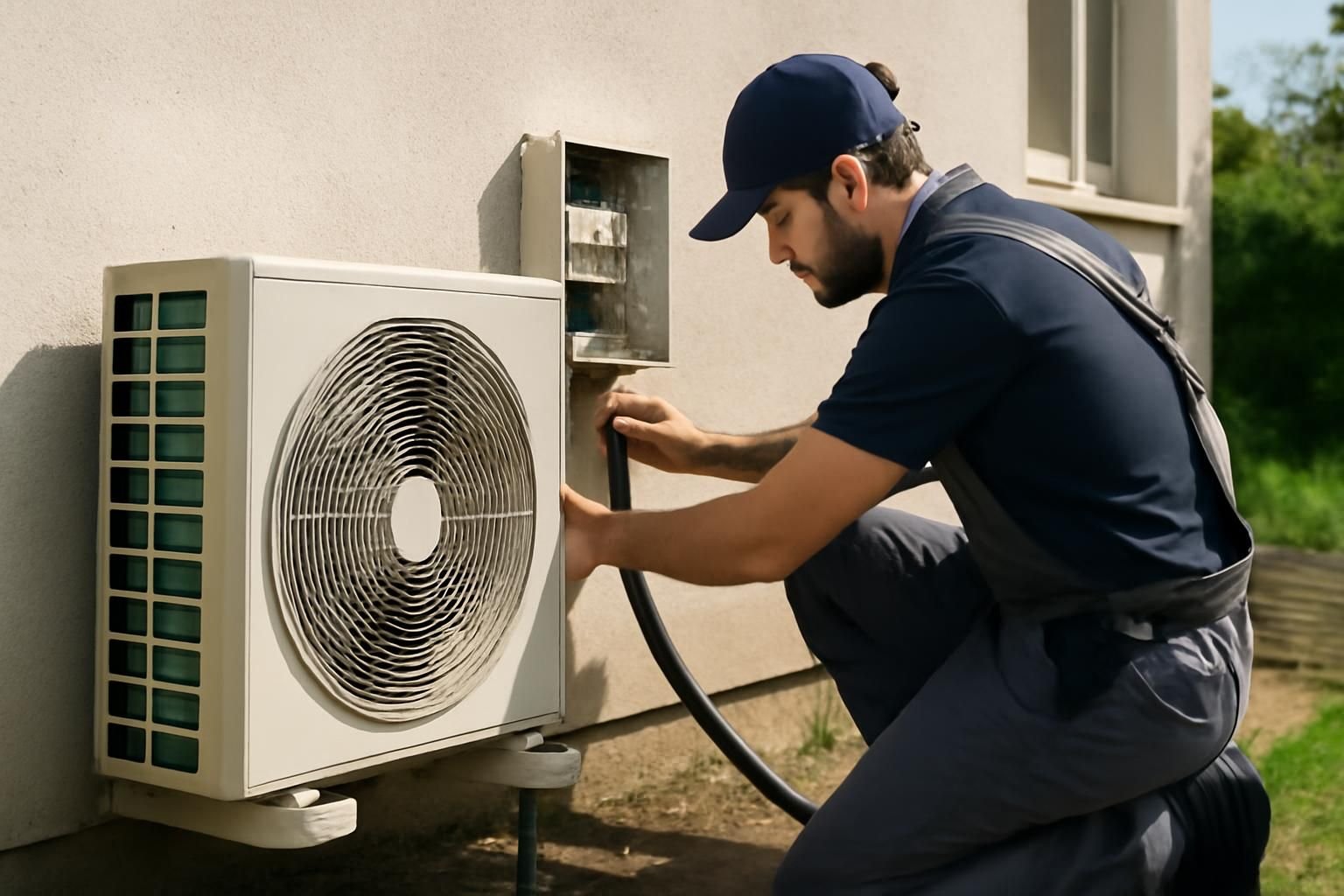 découvrez les raccordements électriques indispensables pour l'installation d'une pompe à chaleur air-air afin d'assurer son bon fonctionnement et sa sécurité.